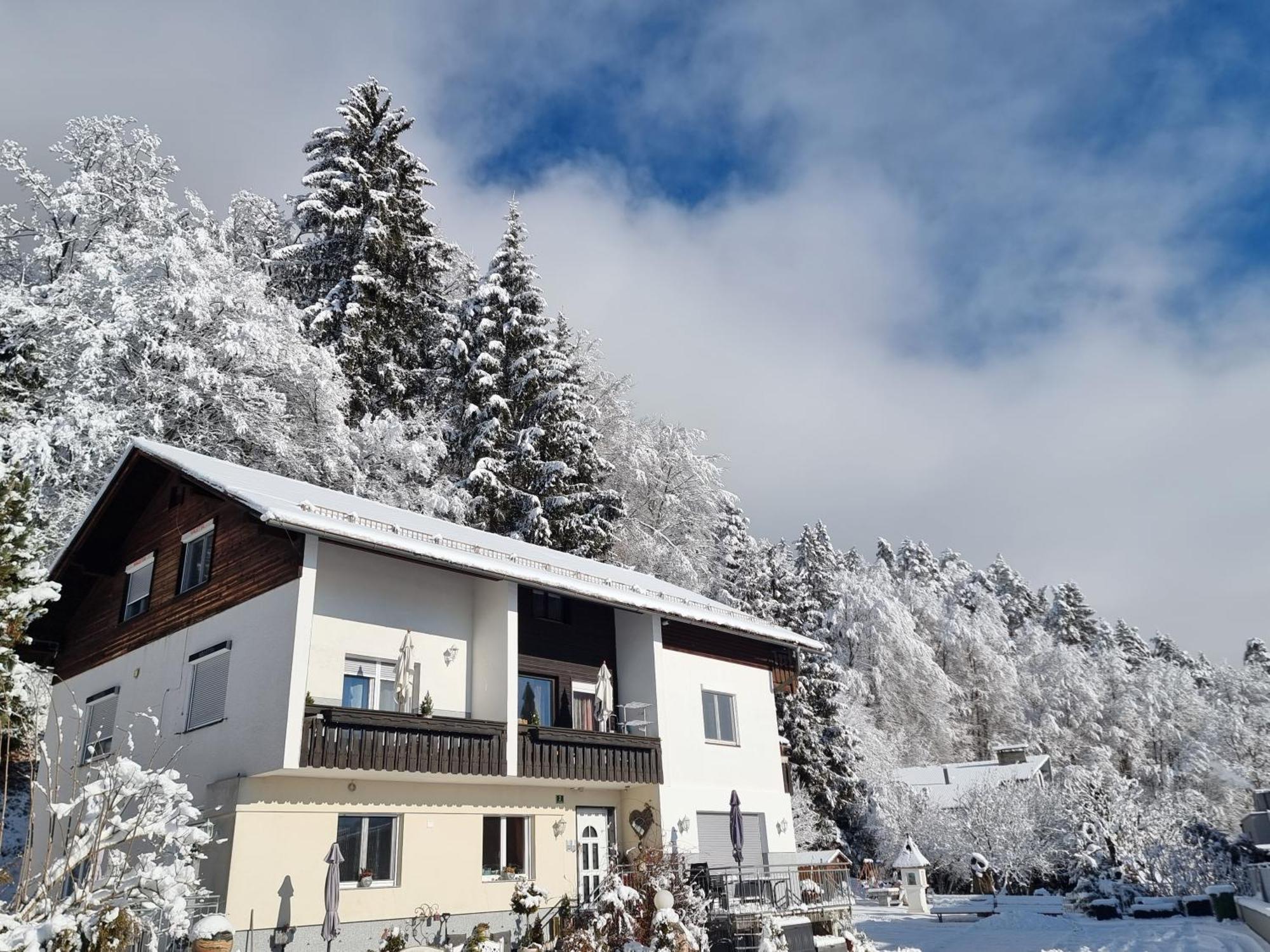 Ferienhaus Burgblick Treffen Esterno foto