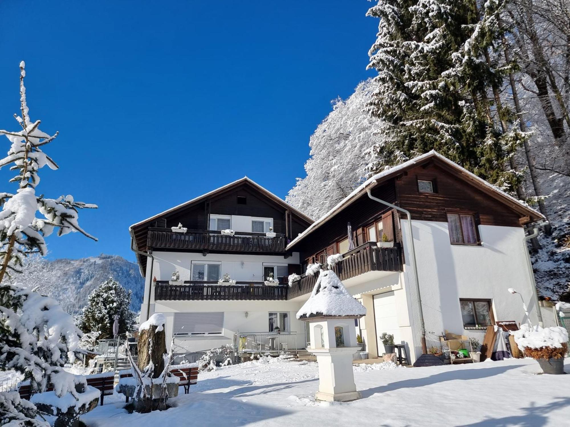 Ferienhaus Burgblick Treffen Esterno foto
